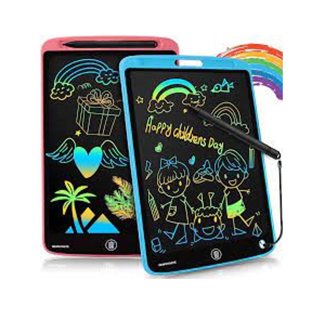 GENERICO - Tableta Tablet Pizarra Digital Escritura Dibujo Niños 10pulg BLANCA