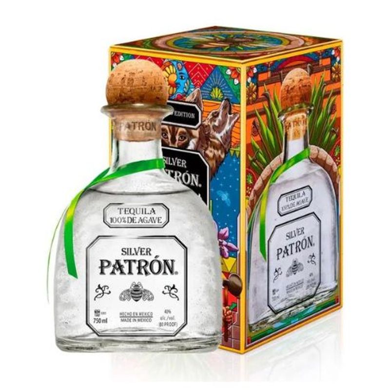 PATRON - Tequila PATRON Silver Edición Especial Lata Botella 1L