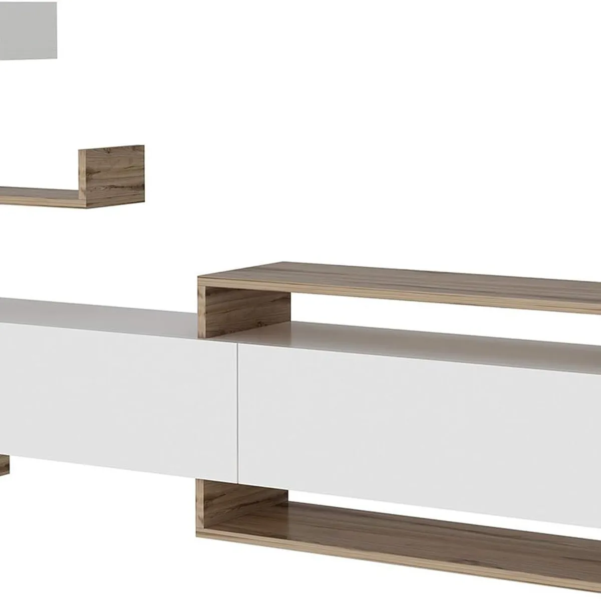 NACION MUEBLES - Centro de Tv Julia con Repisas