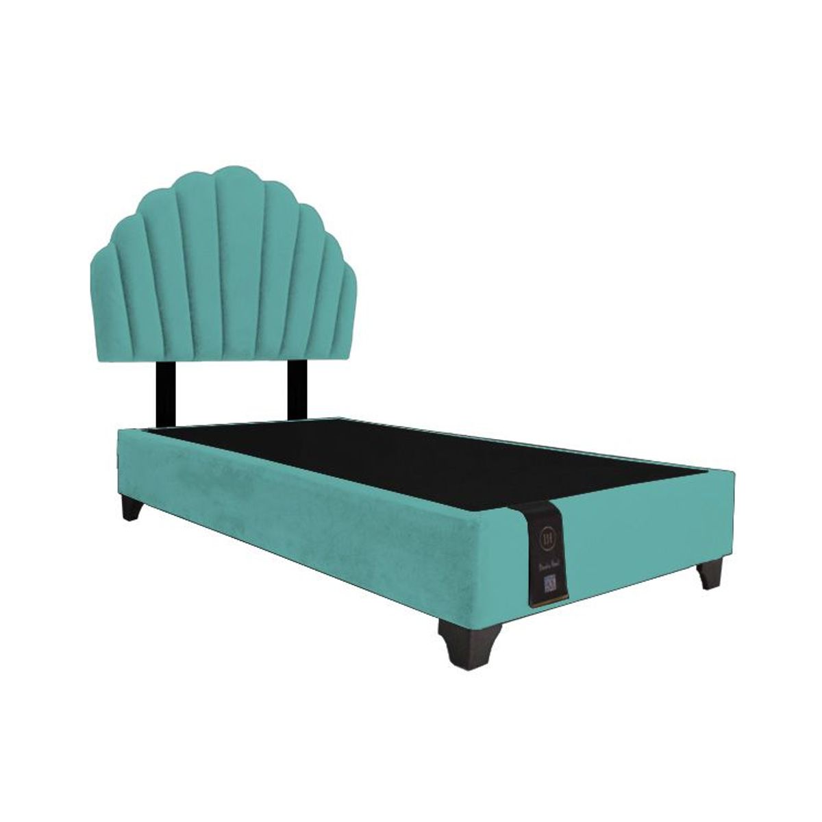 BARAKA HOME - Dormitorio Afrodita + Cabecera patas ajustables 2 plz - Jade