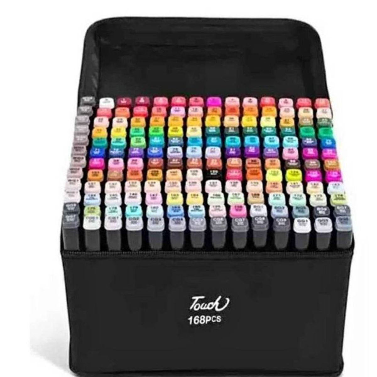 GENERICO - PLUMONES TOUCH 168 PIEZAS