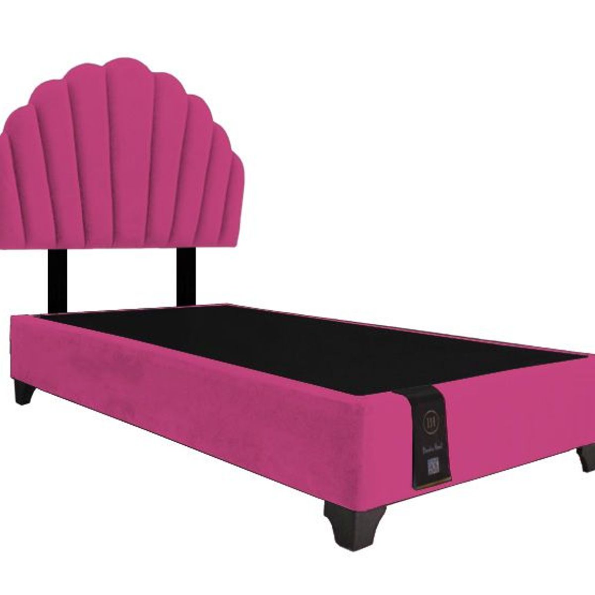 BARAKA HOME - Dormitorio Afrodita + Cabecera patas ajustables 2 plz - Fucsia