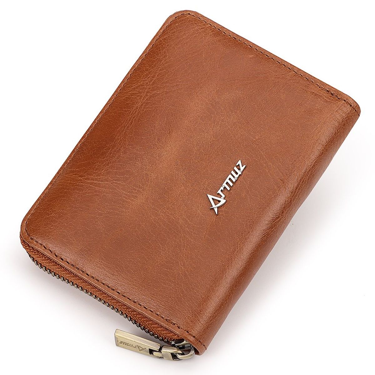 ARMUZ - Monedero y Tarjetero de Cuero Vacuno ARW01 Con RFID