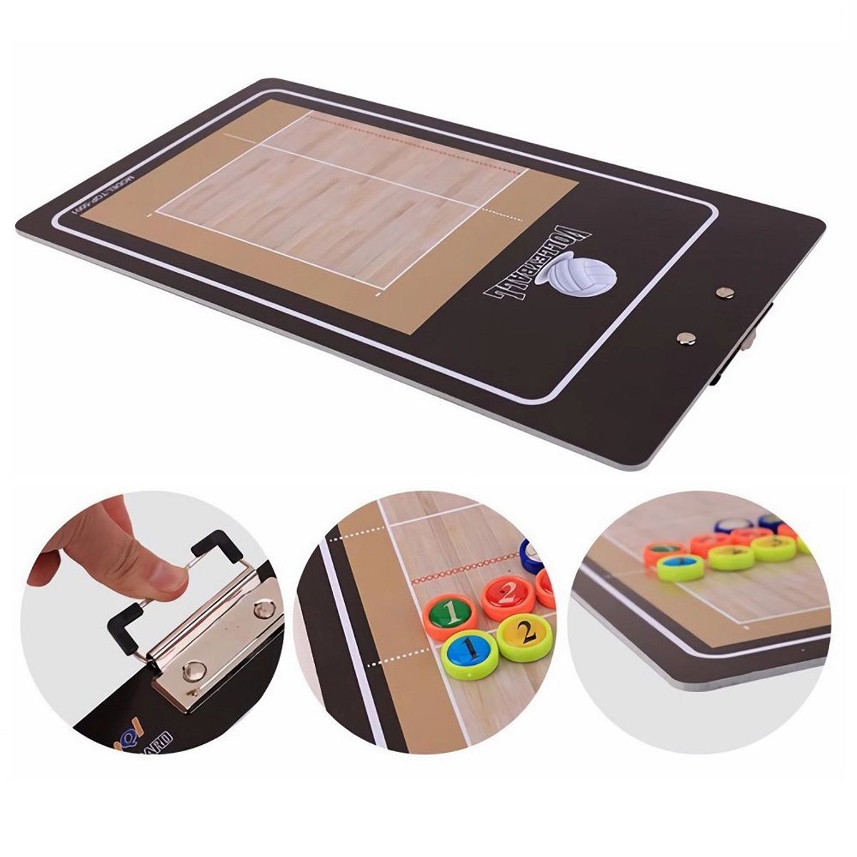 GENERICO - Tablero Táctico Magnético Para Entrenadores de Vóley