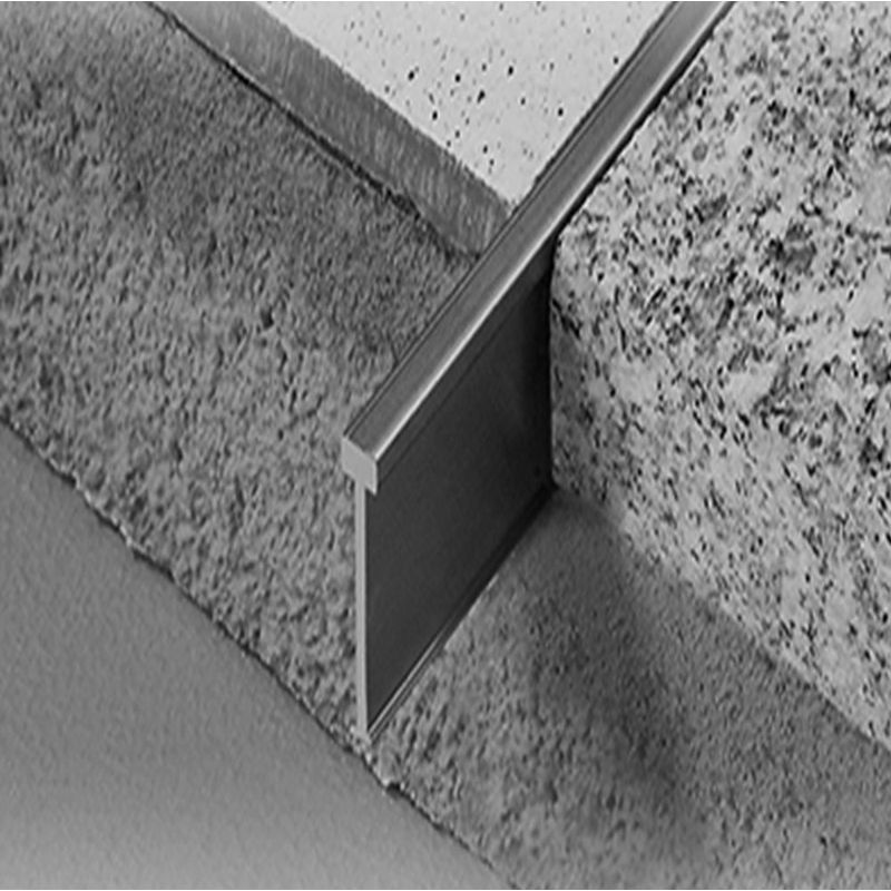 GENERICO - PERFIL DE ALUMINIO PARA TERRAZO 24X2MM 6M