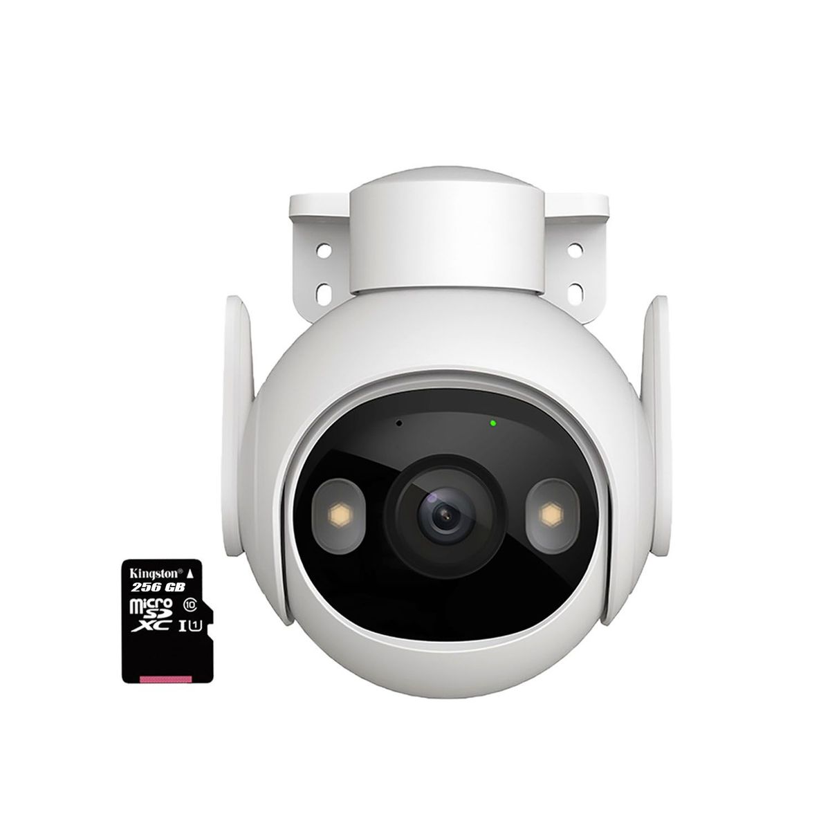 IMOU - Cámara de Vigilancia Wi-Fi CRUISER 2 5MP 360º Noche Color + SD 256GB