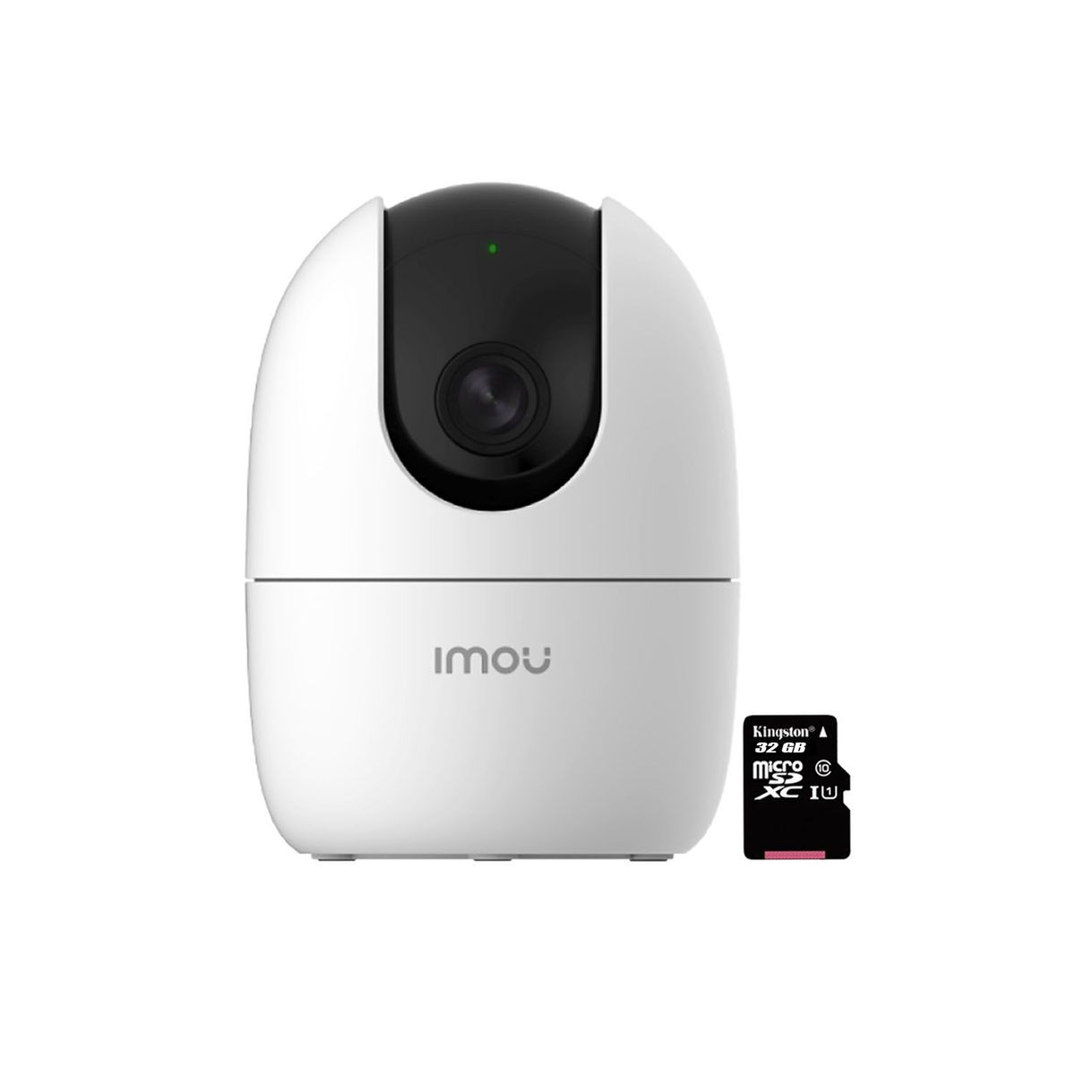 IMOU - Cámara de Vigilancia Wi-Fi RANGER 2 Gira 360º 3MP + Micro SD 32GB