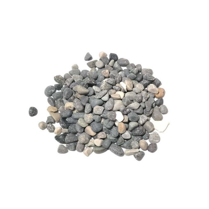 GENERICO - PIEDRA CANTO RODADO 1-2CM MIX NATURAL BOLSA 5KG