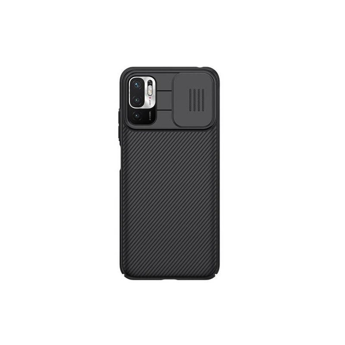 NILLKIN - Case Nillkin Xiaomi NOTE 10 5G Camshield Funda Híbrida Negro.