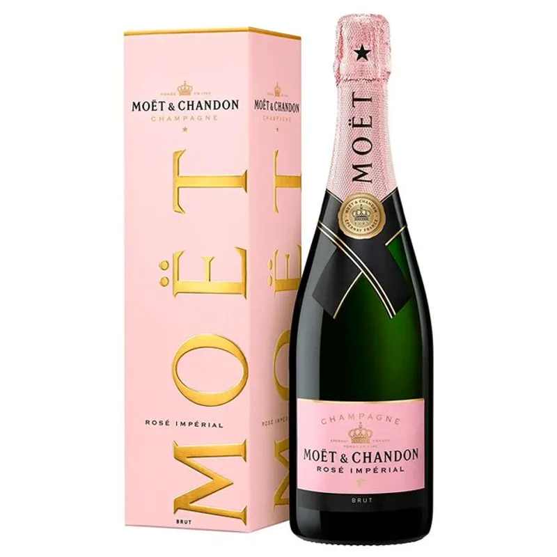 MOET & CHANDON - Champagne MOET  CHANDON Rosé Imperial Botella 750ml