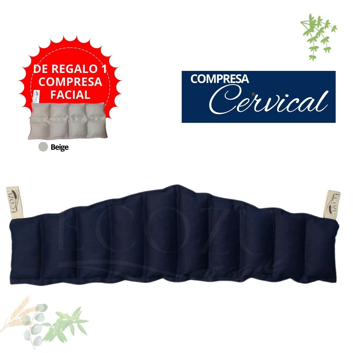 GENERICO - Compresas de Semilla Cervical Azul