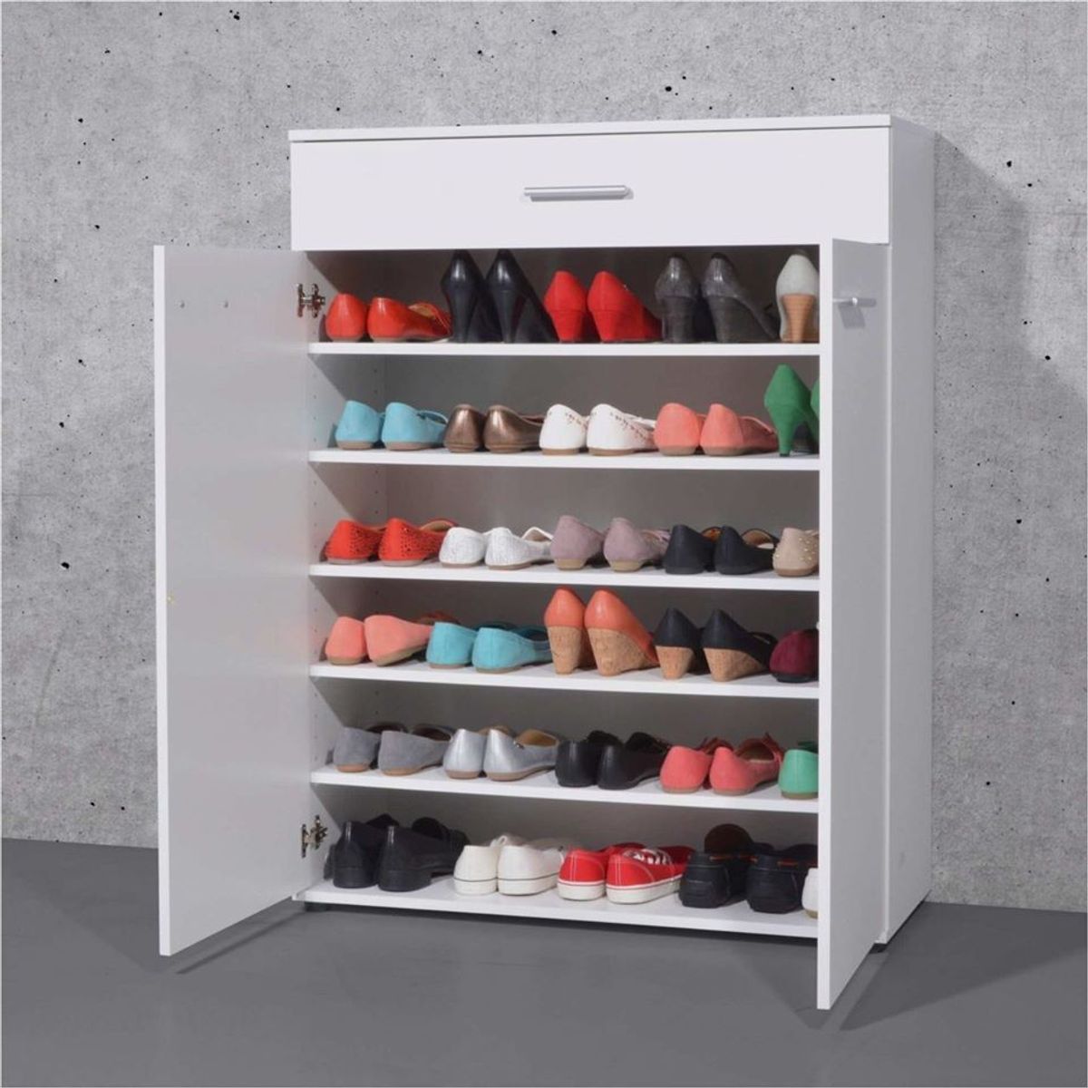 GENERICO - Zapatera priscilla - la casa del mueblero - Blanco