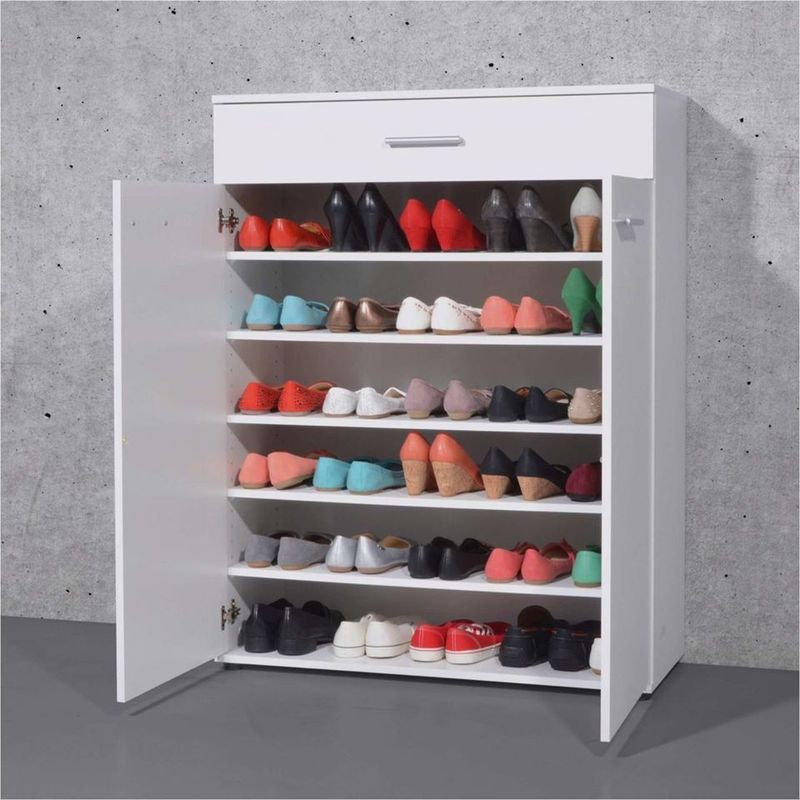 GENERICO - Zapatera priscilla - la casa del mueblero - Blanco