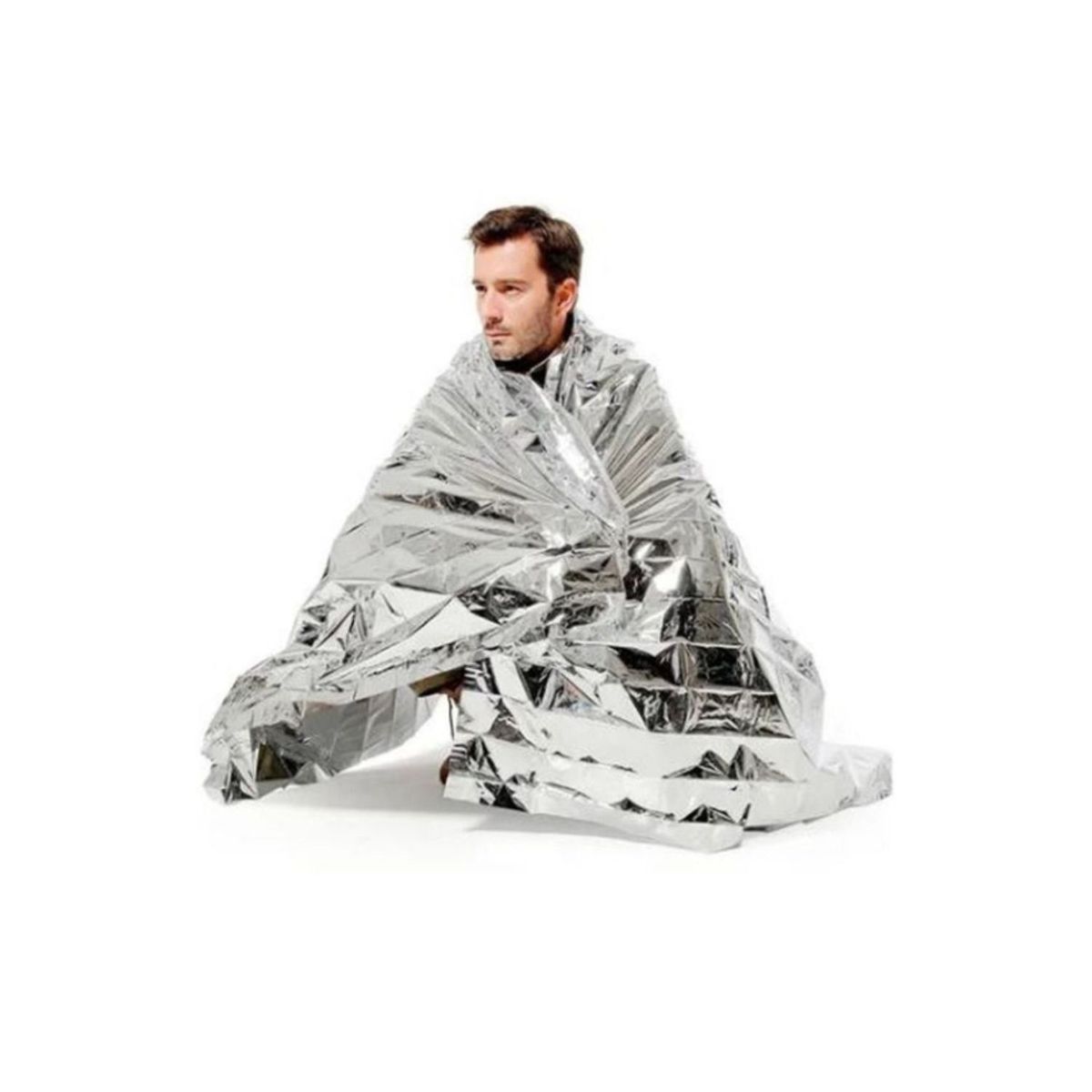 EMERGENCY KIT PERU - Manta Térmica Aluminizada para Emergencias