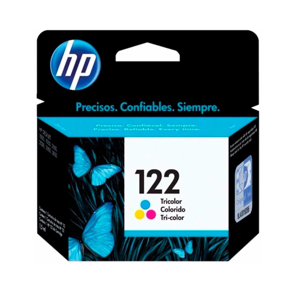 HP - Cartucho de tinta HP 122 Tricolor