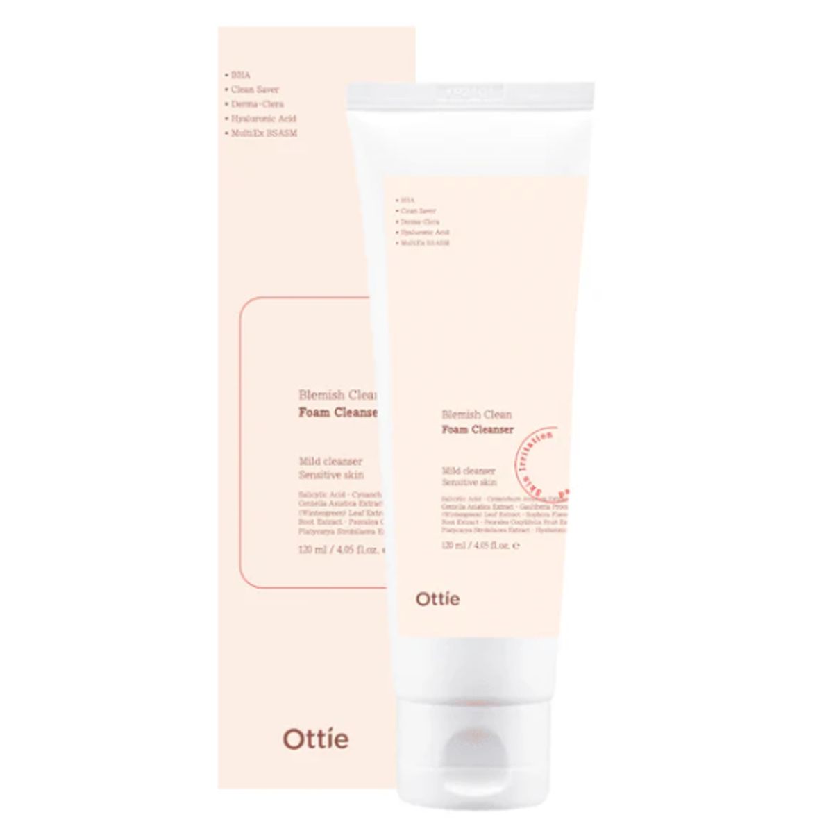 OTTIE - Limpiador para Piel Sensible - Blemish Clean Foam Cleanser_123