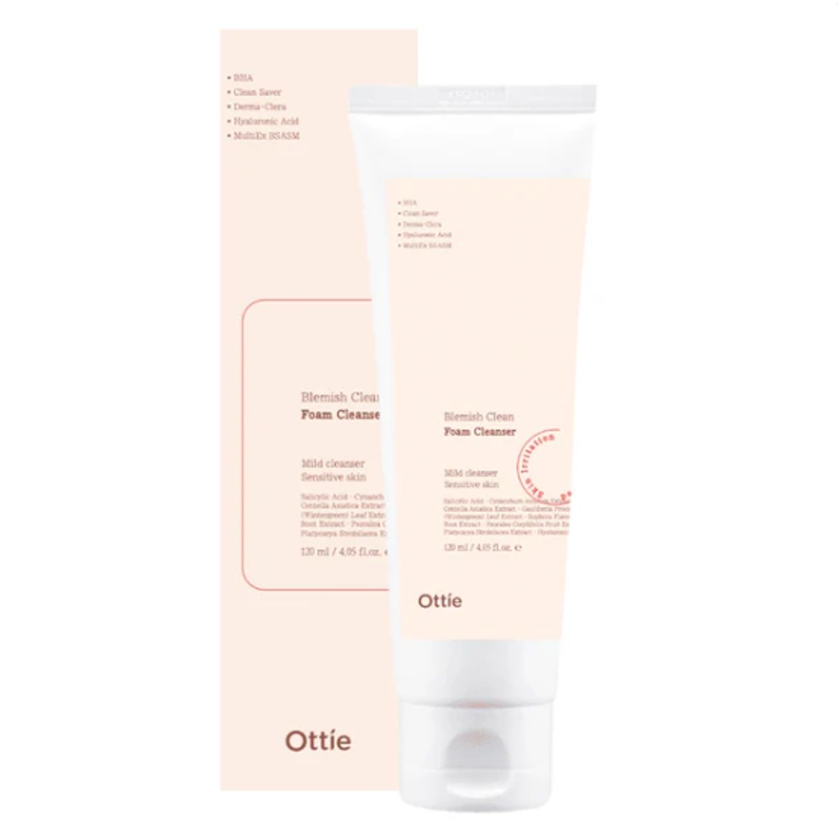 OTTIE - Limpiador para Piel Sensible - Blemish Clean Foam Cleanser_123