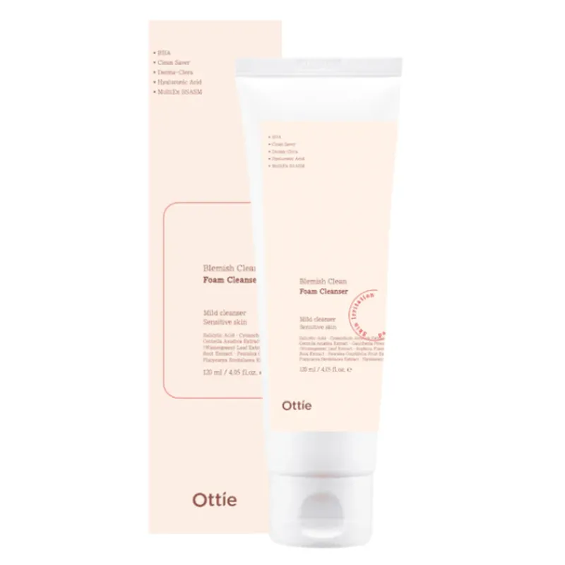 OTTIE - Limpiador para Piel Sensible - Blemish Clean Foam Cleanser_123