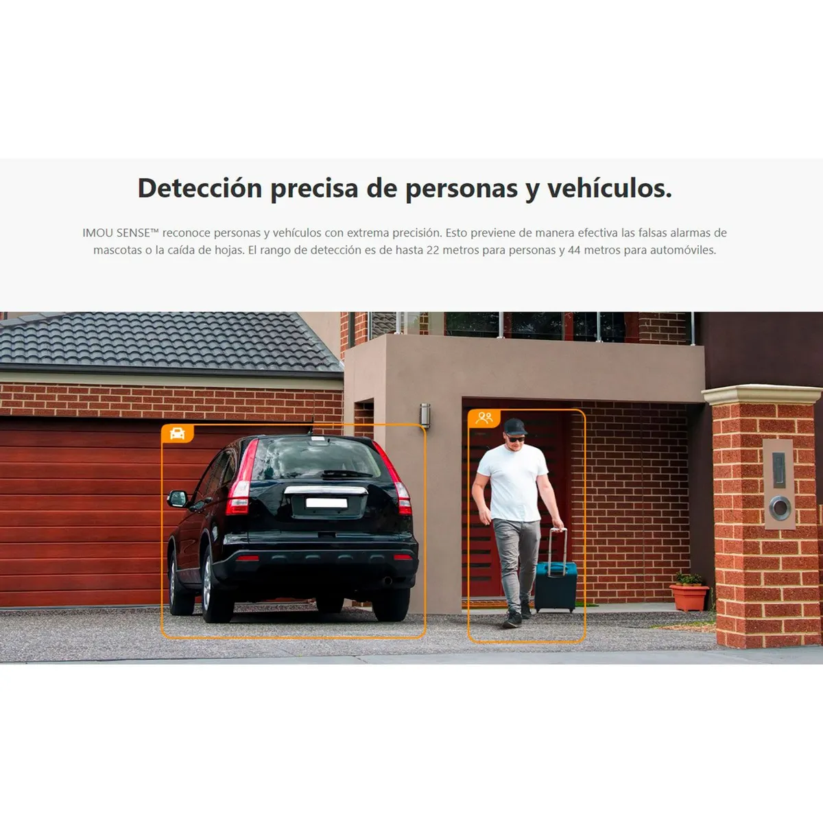 IMOU - Cámara Vigilancia Wi-Fi CRUISER 2 5MP Gira 360º Noche Color