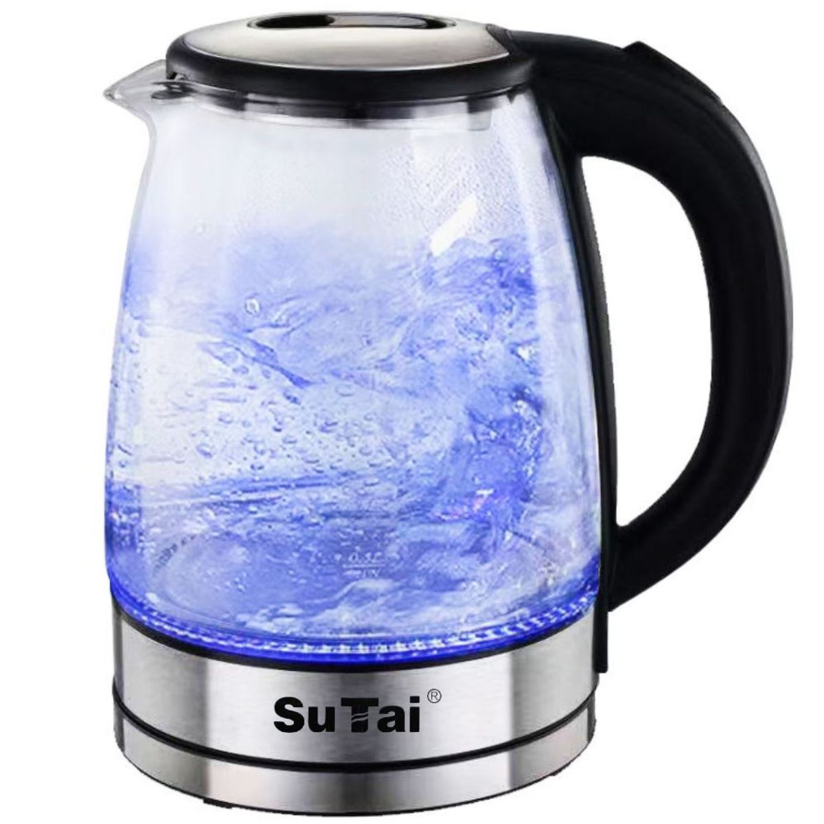 GENERICO - Hervidor de Agua Eléctrico de Vidrio 2L