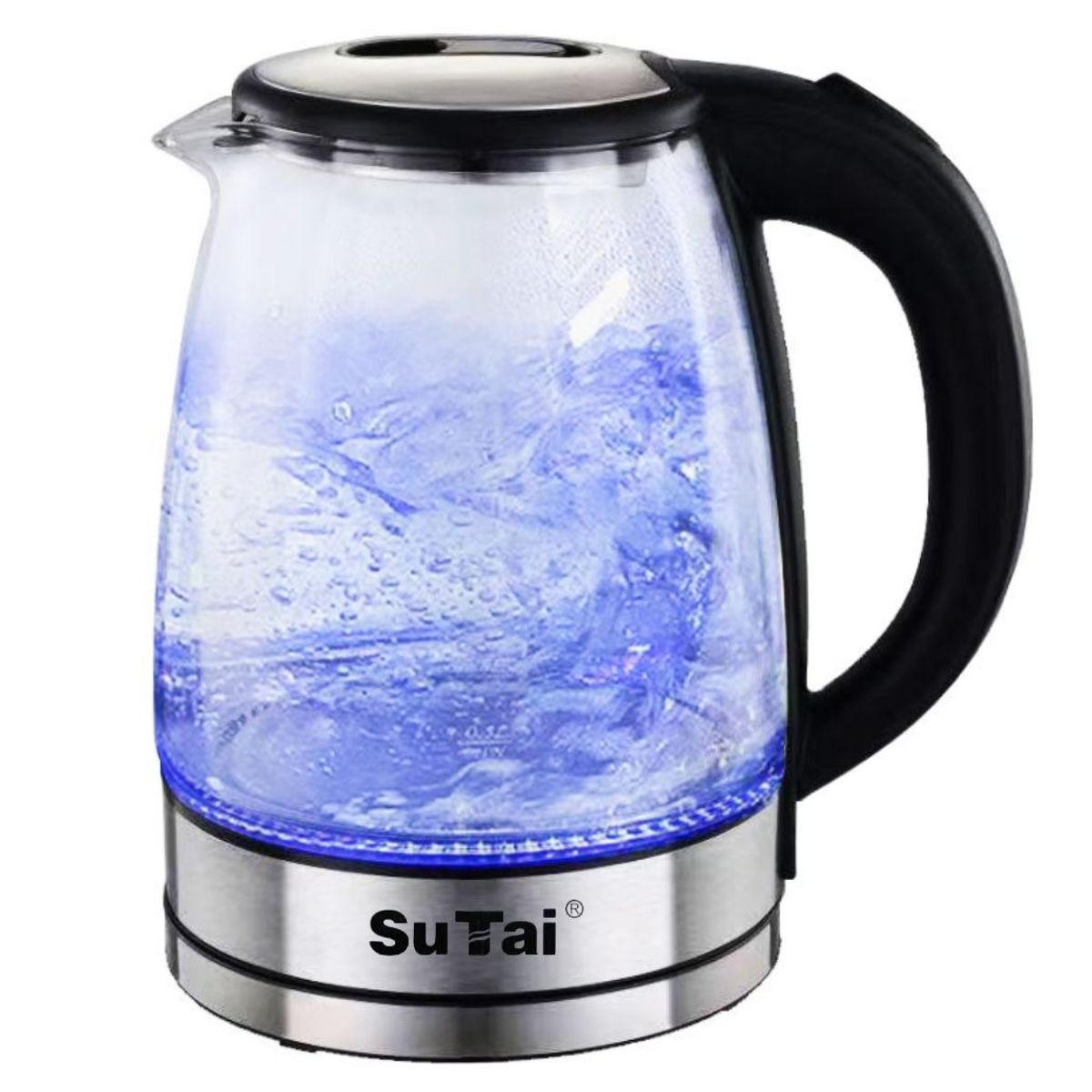 GENERICO - Hervidor de Agua Eléctrico de Vidrio 2L