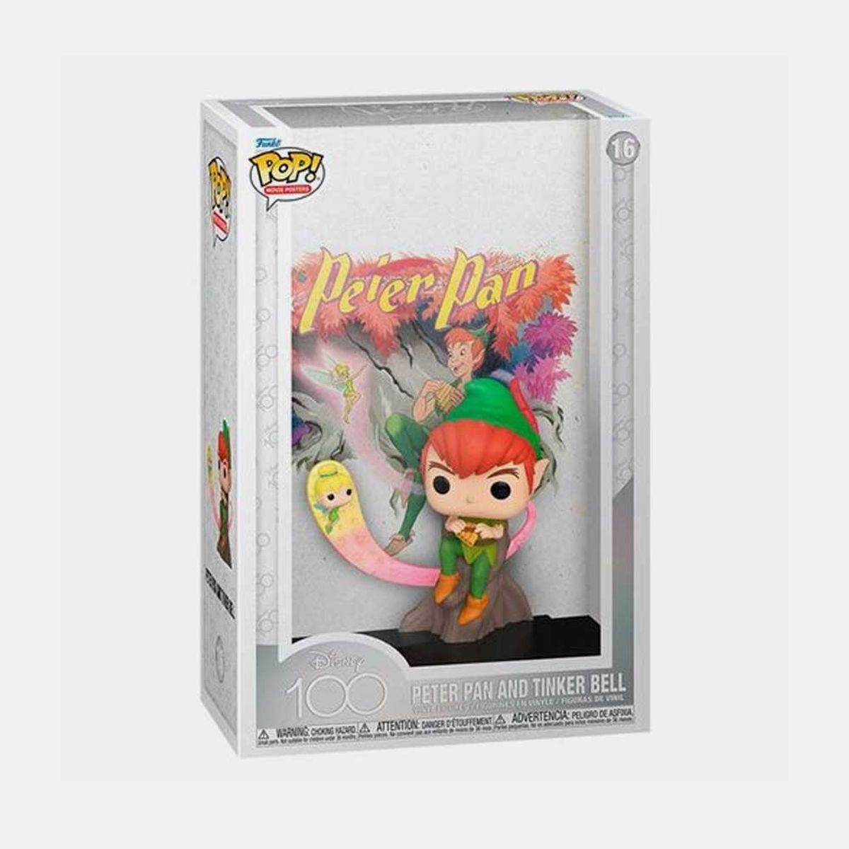 FUNKO - FUNKO POP MOVIE POSTER DISNEY 100TH PETER PAN Y TINKER BELL