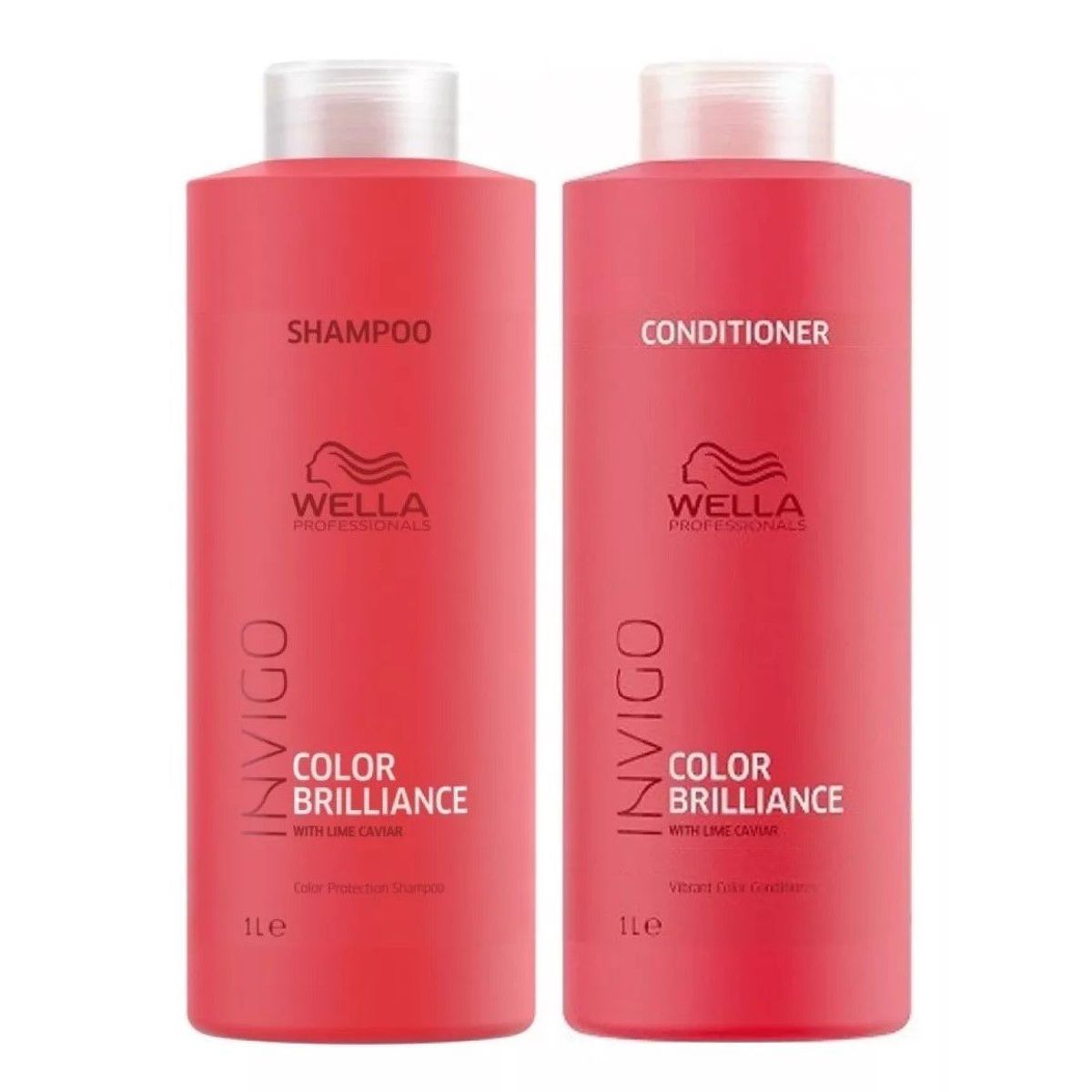 WELLA - Shampoo 1000 + Acondic Cabello Teñido Invigo Color Brilliance Wella