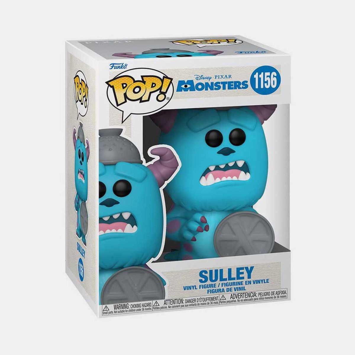 FUNKO - FUNKO POP DISNEY PIXAR MONSTERS INC 20TH - SULLEY WITH LID