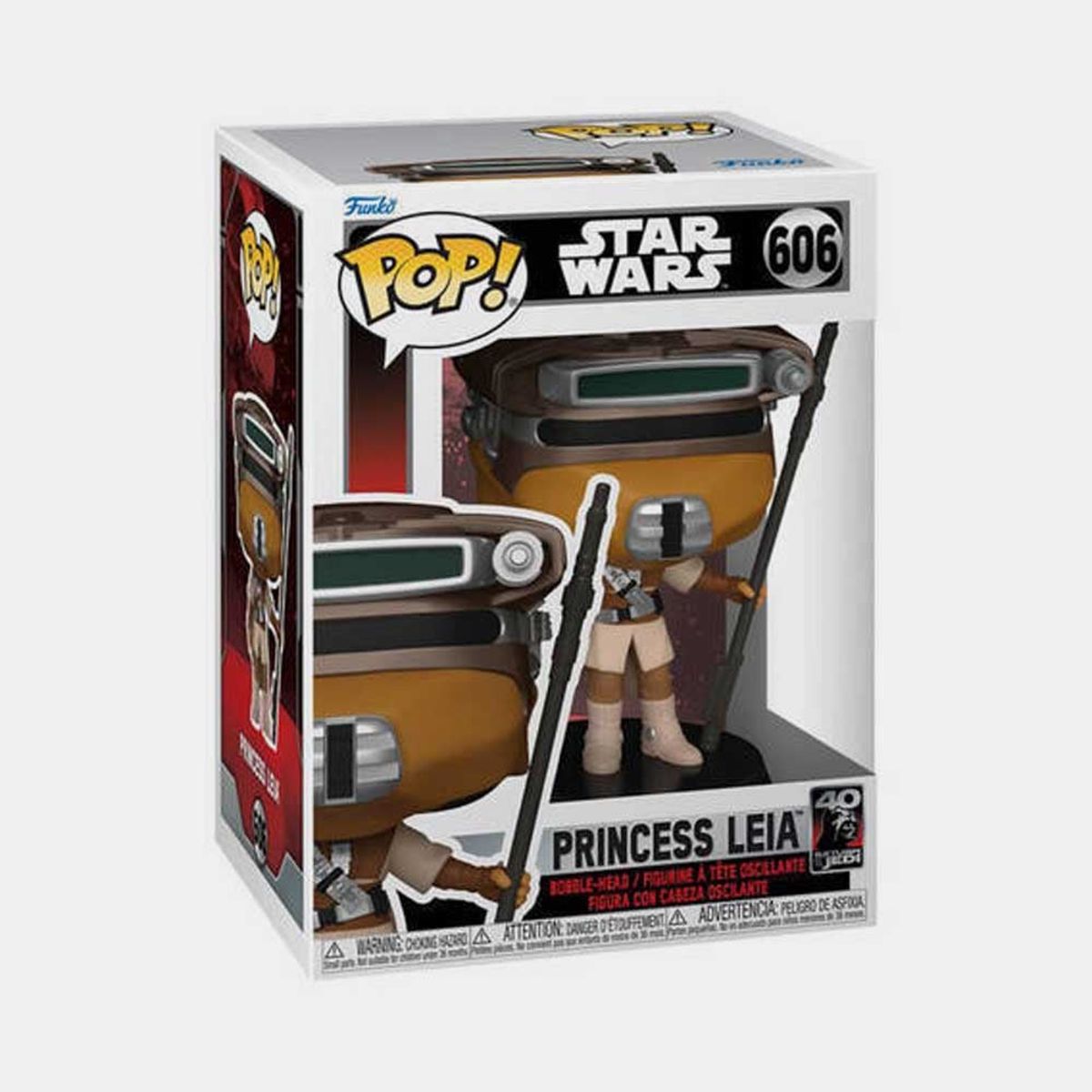 FUNKO - FUNKO POP STAR WARS RETURN OF THE JEDI 40TH - LEIA BOUSHH