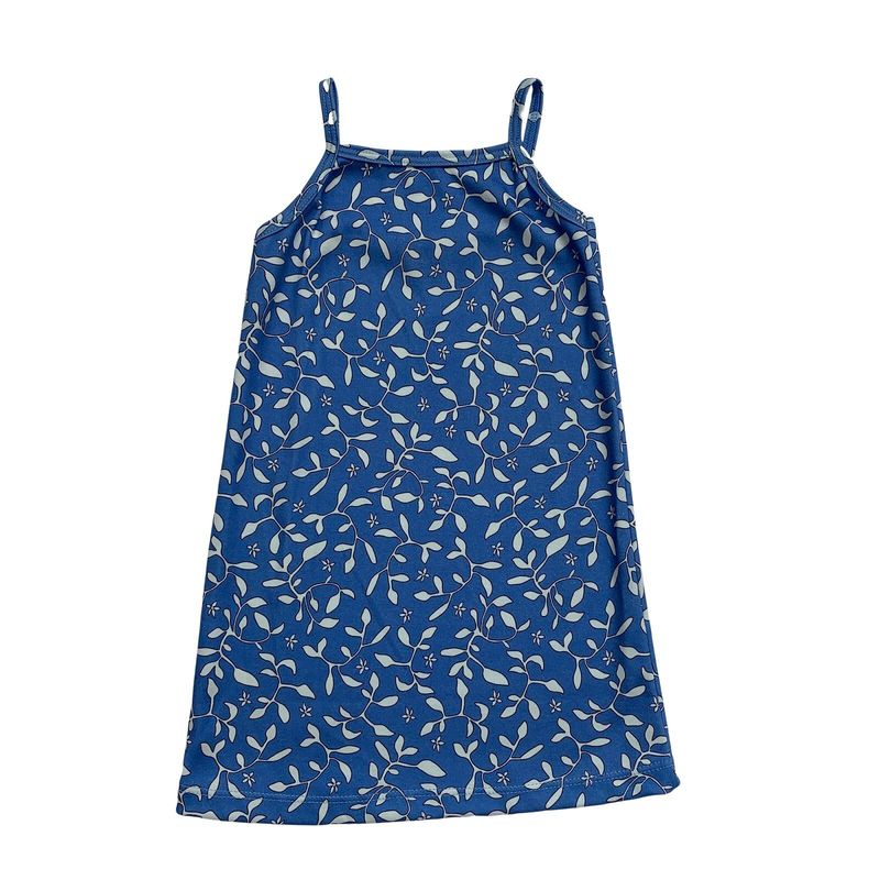 RED CARROT - Pijama camison celeste con flores