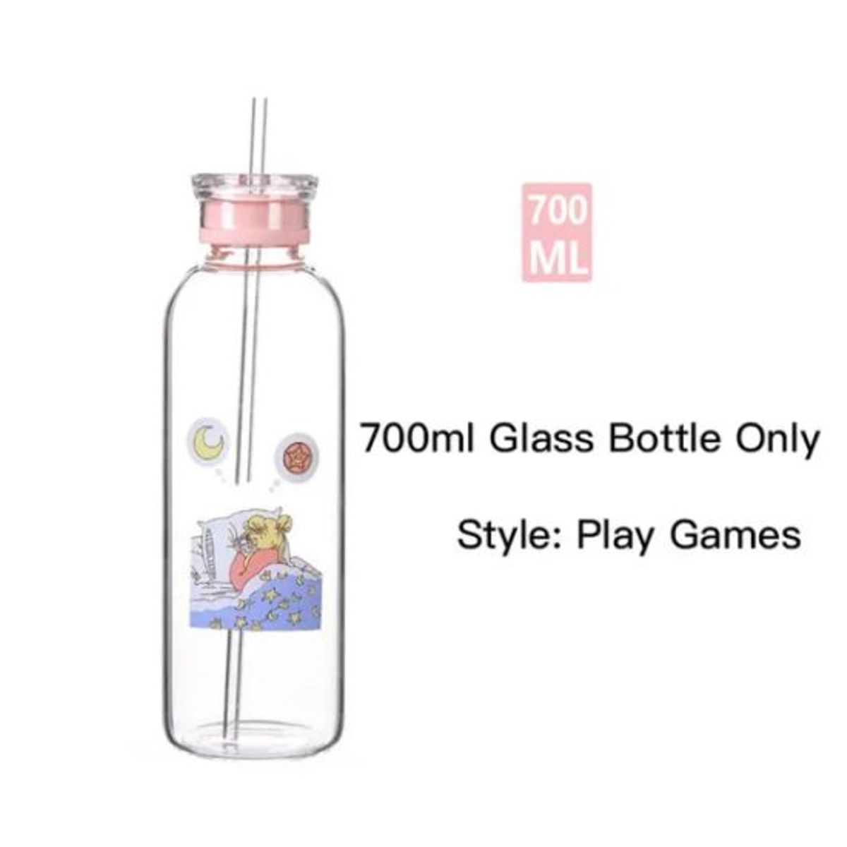 GENERICO - BOTELLA TOMADO SAILOR MOON  FUNDA 700ML