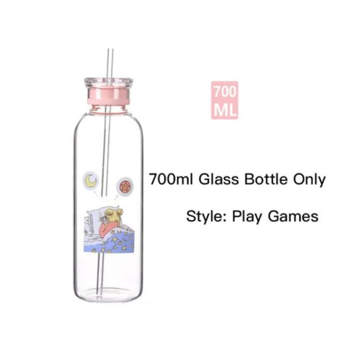 GENERICO - BOTELLA TOMADO SAILOR MOON  FUNDA 700ML