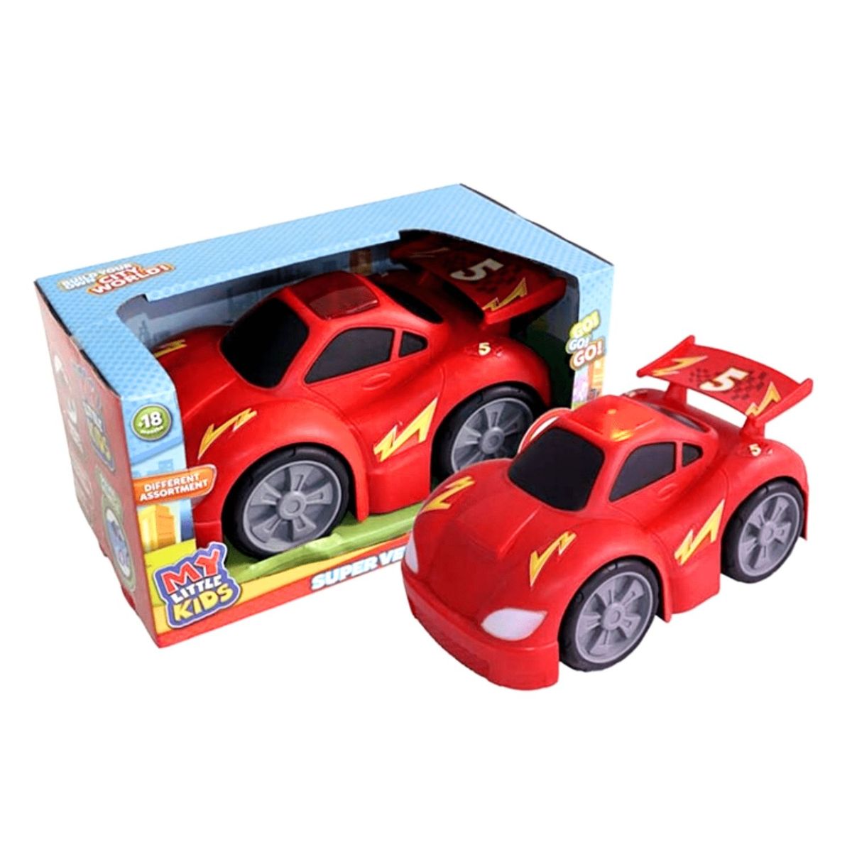 BUILD ME UP - Super Vehículo de carreras My Little Kids