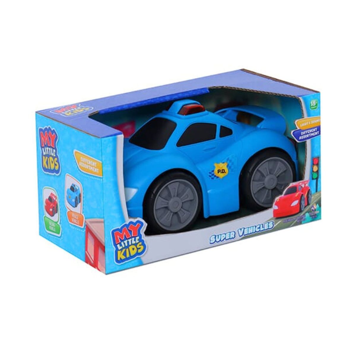 BUILD ME UP - Super Vehículo de policía My Little Kids