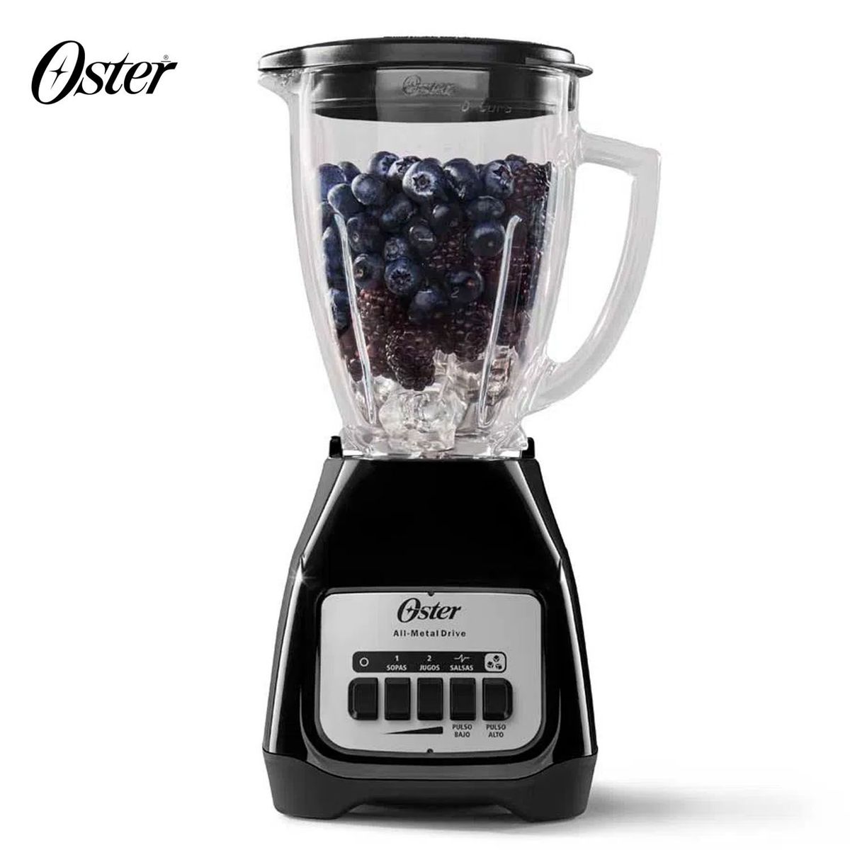 OSTER - Licuadora Oster 2 velocidades más pulso BLSTKAGBPB Negro