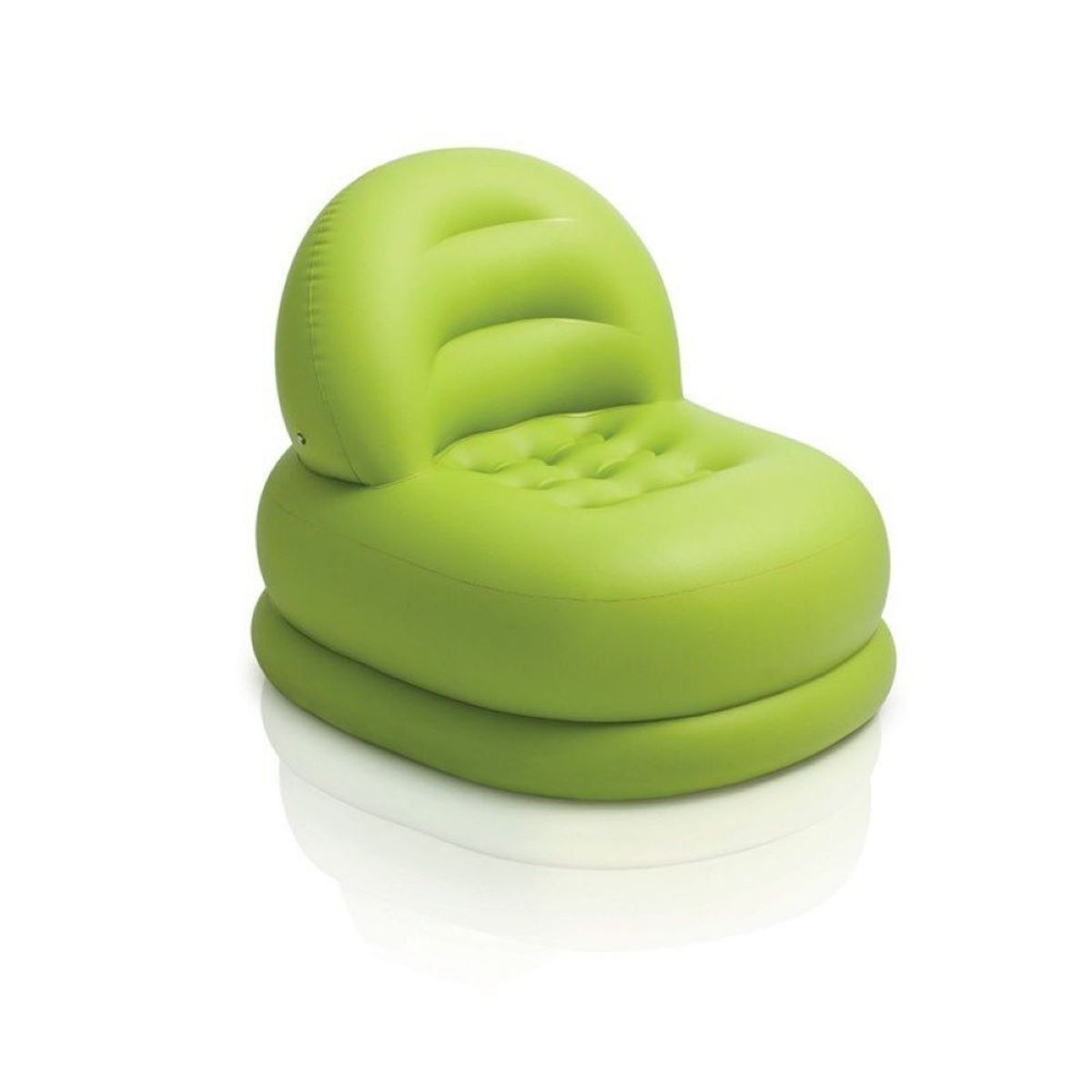 INTEX - Sillón Inflable con espaldar verde intex