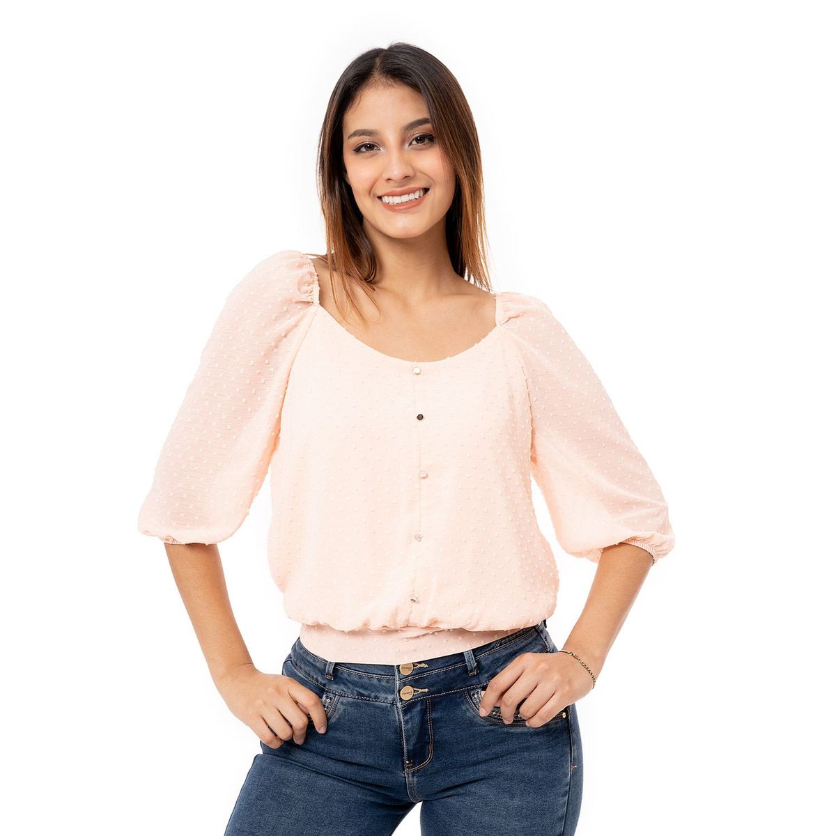 PIONIER - Blusas Gasa Mujer Crely Pionier