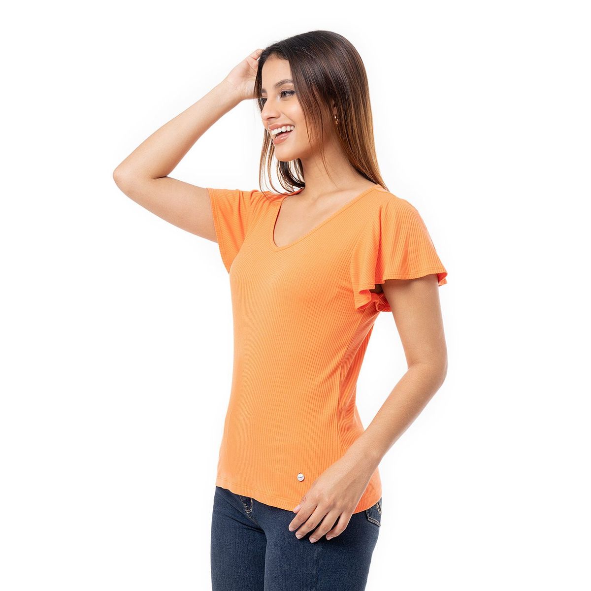 PIONIER - Polo Moda Rib Mujer Axury.