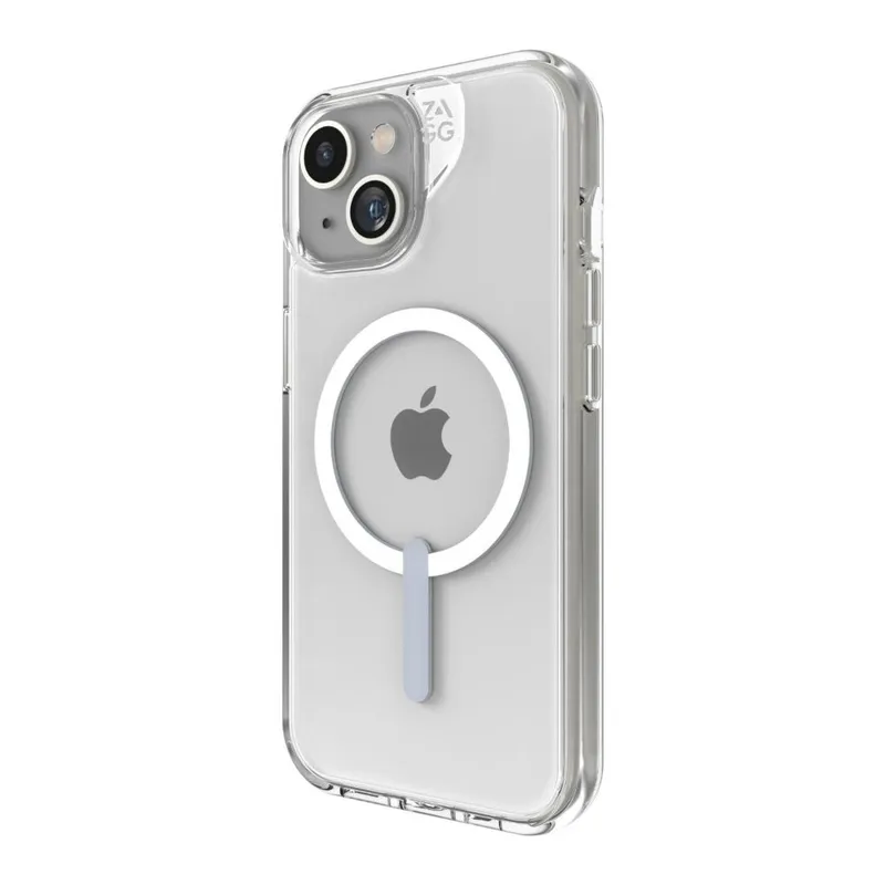 ZAGG - Case ZAGG Crystal Palace Snap para iPhone 15 con MagSafe