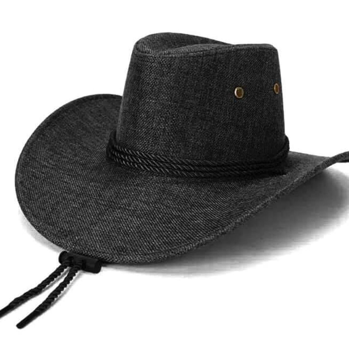 KAST PE - Sombrero Estilo Vaquero Antonio - Negro