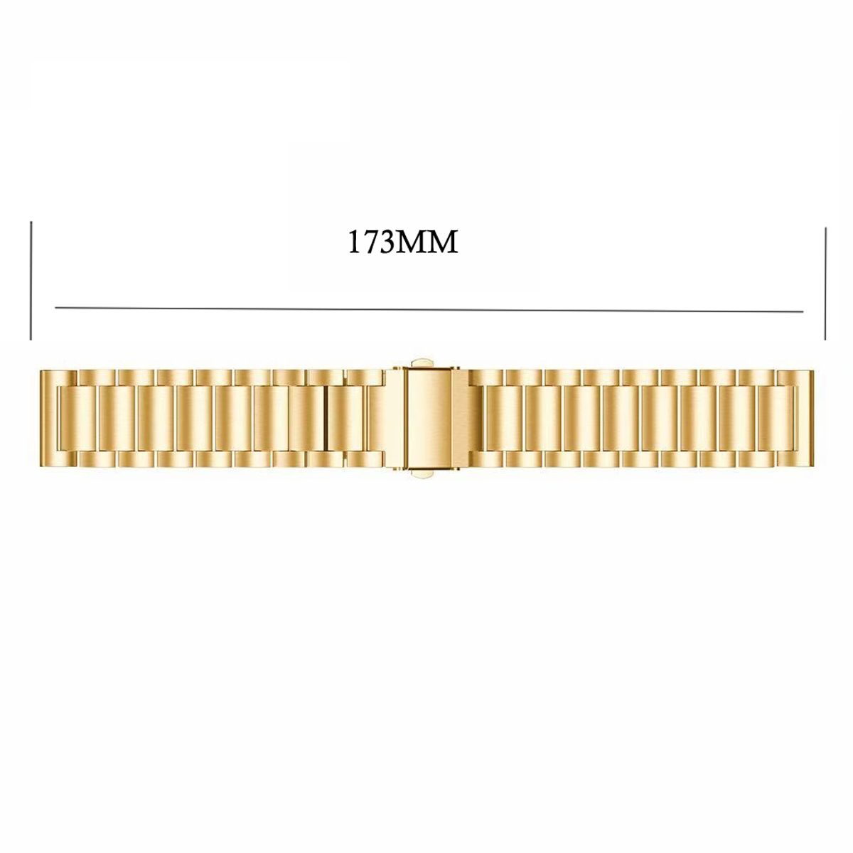 GENERICO - Correa Acero Eslabones para XIAOMI WATCH S1 - S1 ACTIVE - Oro