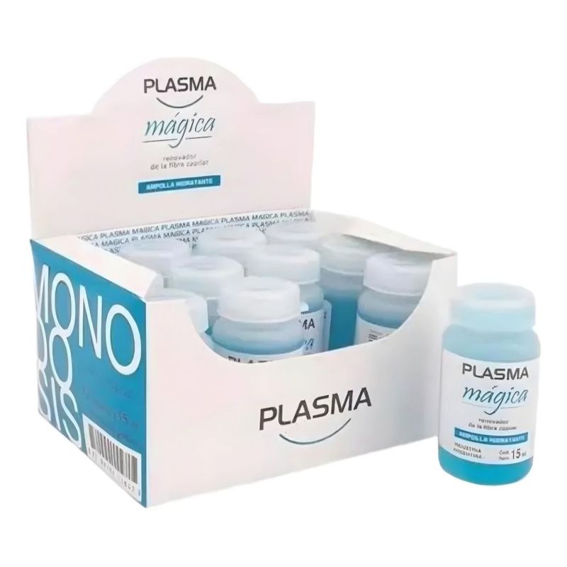 GENERICO - 12 Ampollas Tratamiento Capilar Plasma Mágica 15ml