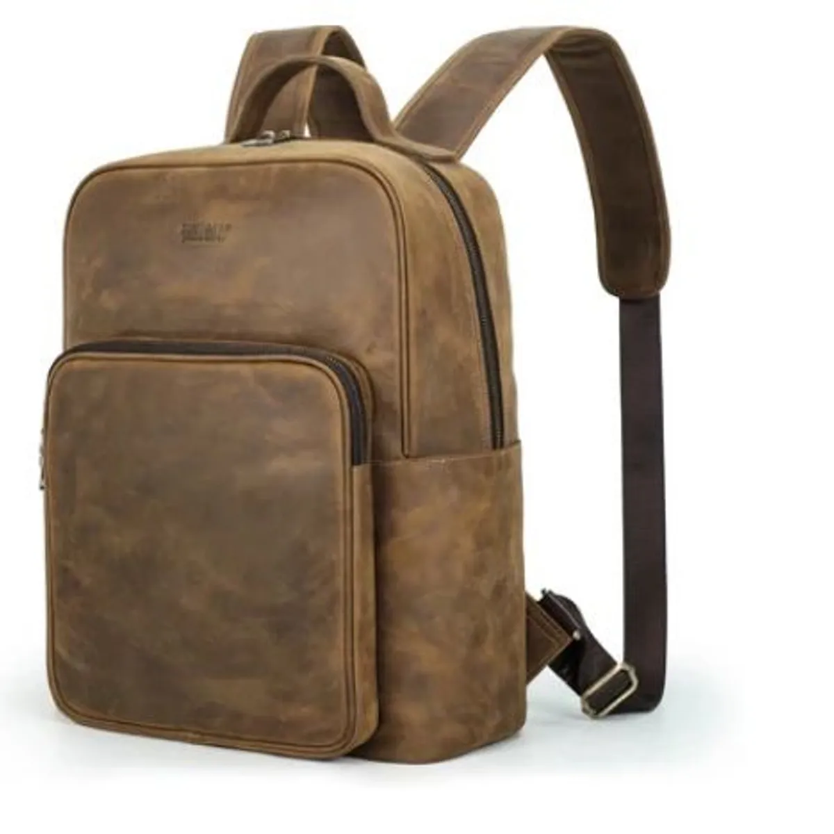 CONTACTS - Mochila Vintage de Cuero Genuino Contacts para Caballeros