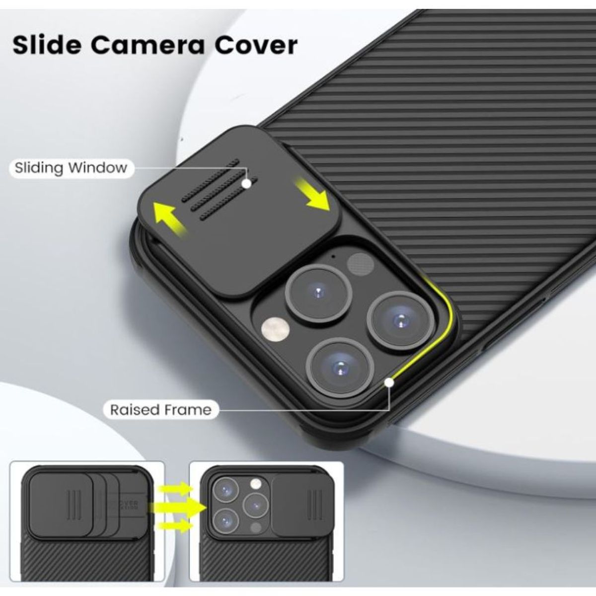 NILLKIN - CASE NILLKIN IPHONE 15 PRO MAX