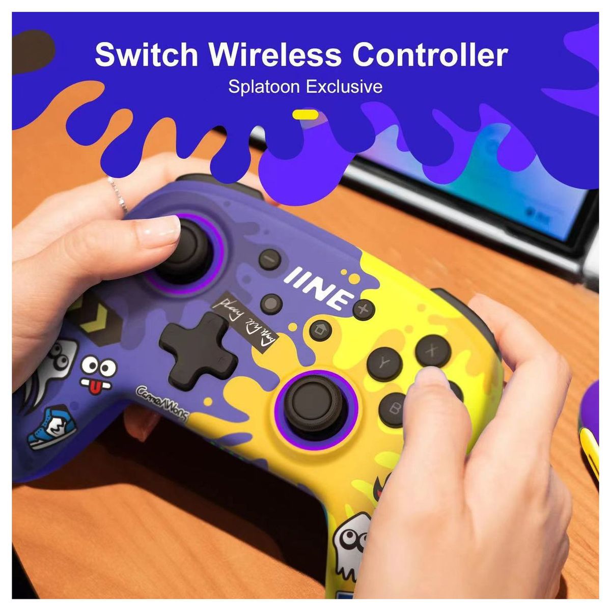 GENERICO - Controlador para nintendo switch pro joystick Inyección.