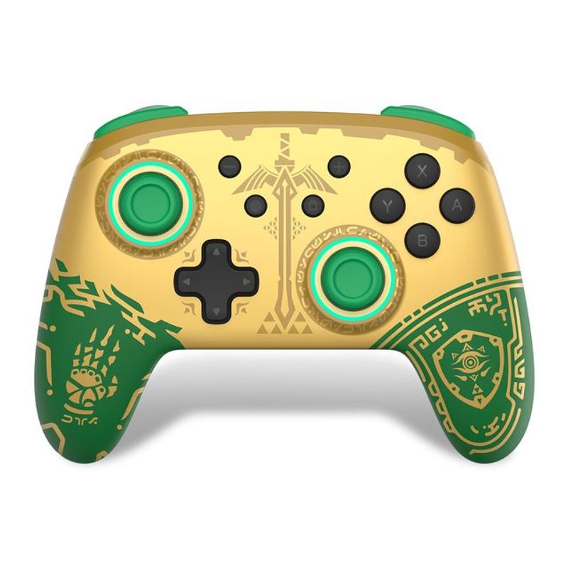GENERICO - Control para nintendo switch pro bluetooth joystick- Verde