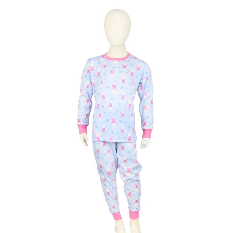GENERICO - Pijama Niña Algodón Cobertura Conejitos Inga Pijamas