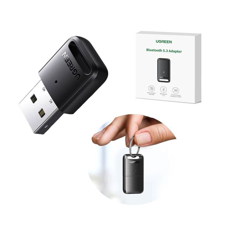 GENERICO - Adaptador Ugreen USB bluetooth 5.0