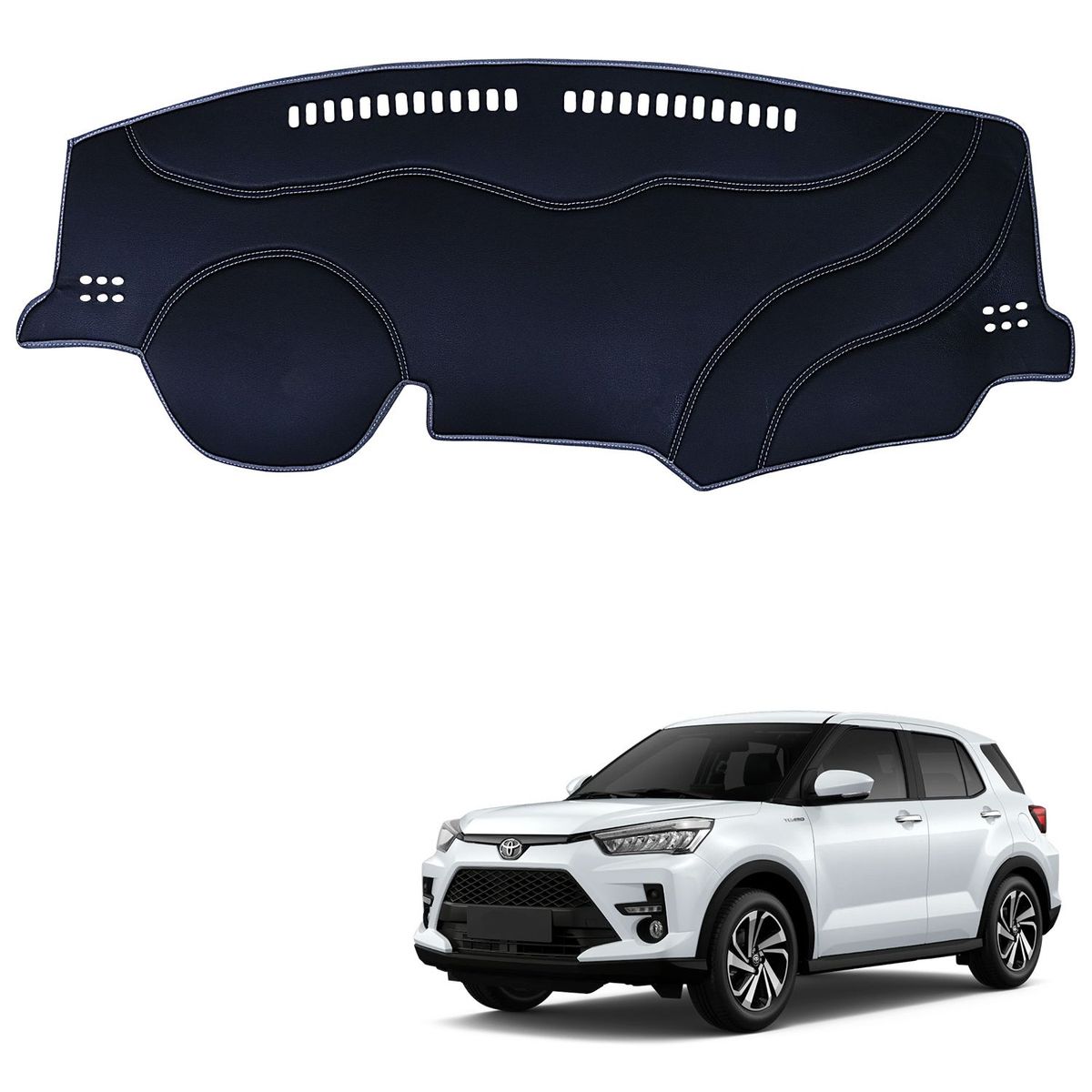 TECGO - PROTECTOR CUBRE TAPETE TABLERO TIPO TOYOTA RAIZE 2023