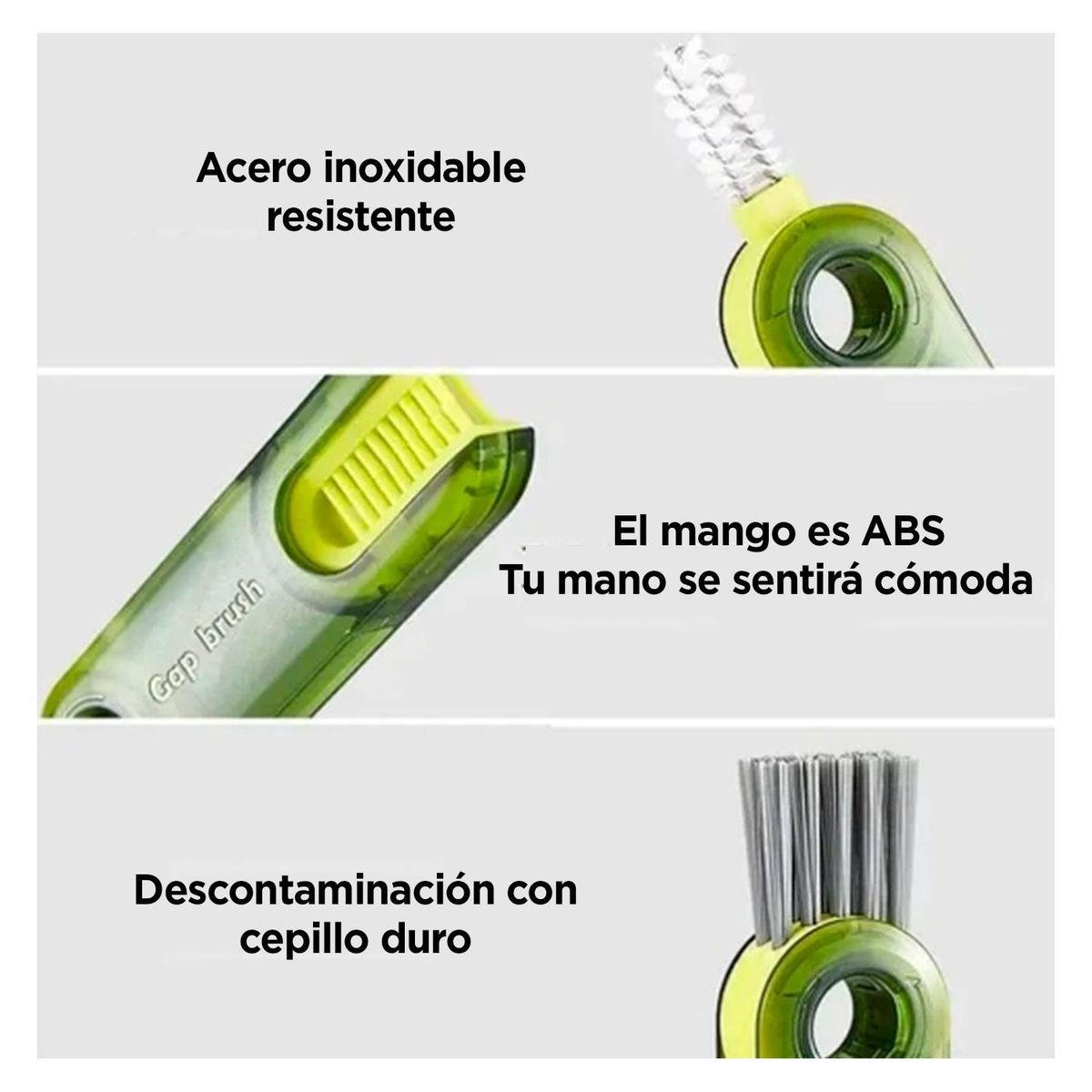 GENERICO - Cepillo Limpiador Multifuncional